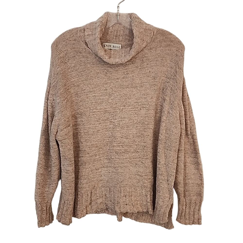 Knox Rose Light Pink Soft Sweater, XXL
